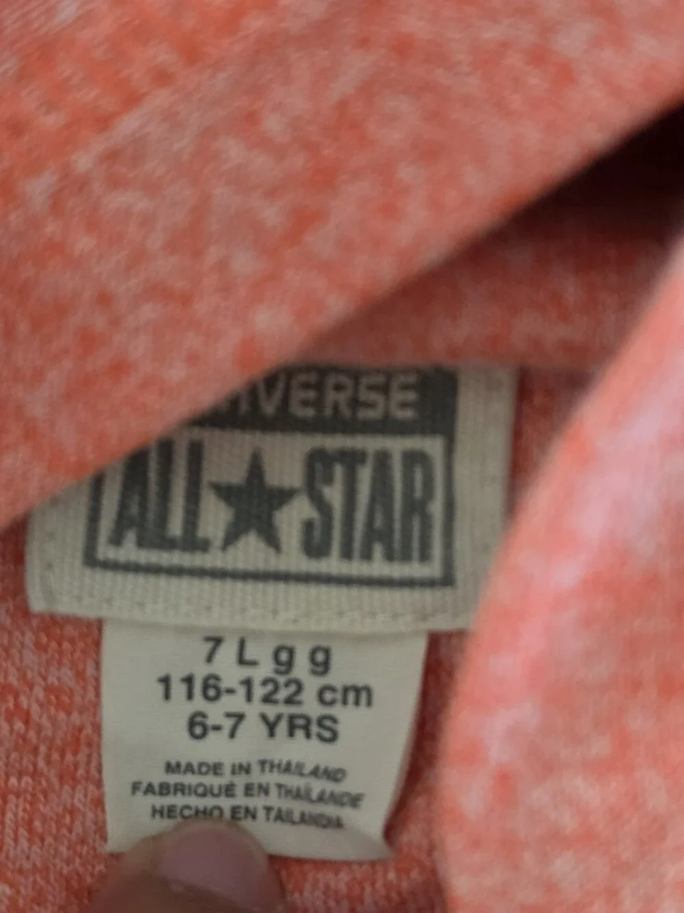Converse Girls' Pink Pullover Hoodie Sweater